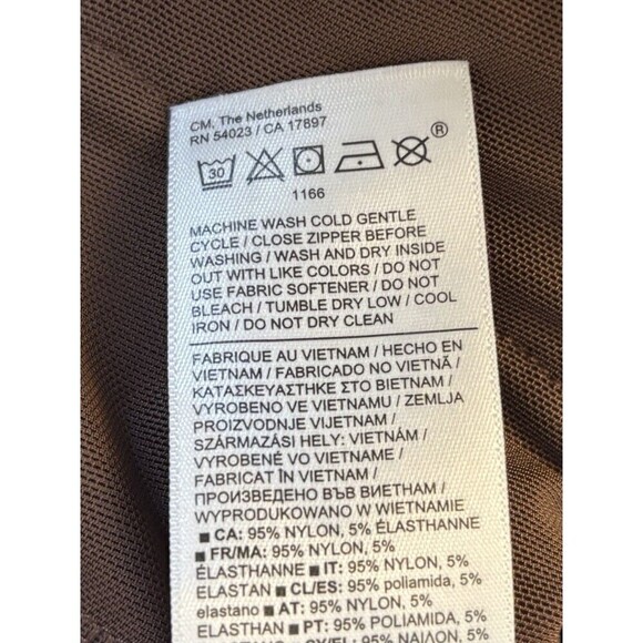 ATHLETA Trekkie Mid Rise Legacy Joggers Women 24 Cognac Brown Hiking Athleisure - Picture 11 of 15